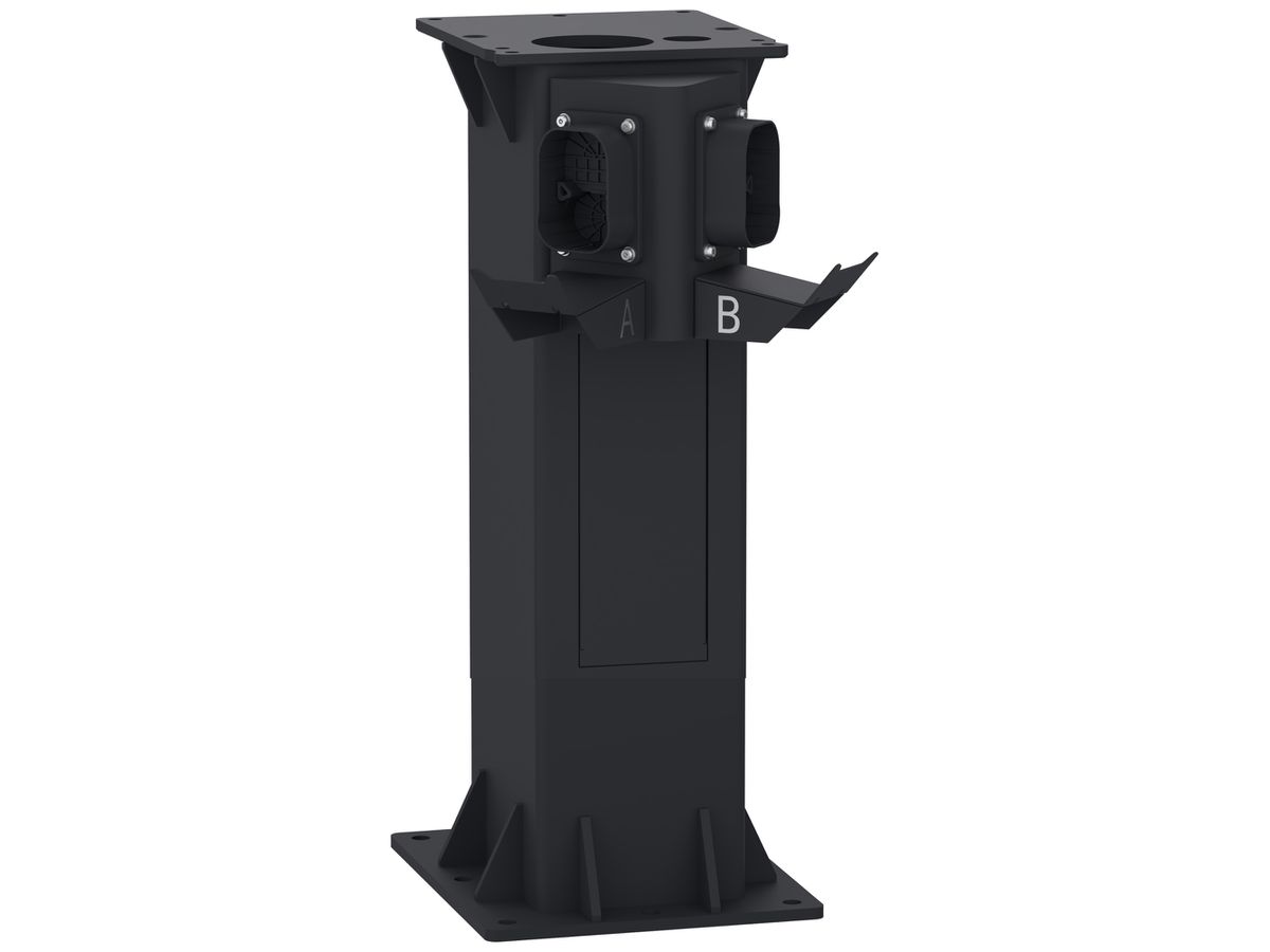 Montagesäule Evlink Pro für Ladestation DC 60kW mit 2×CCS-Anschlüssen 0.75m