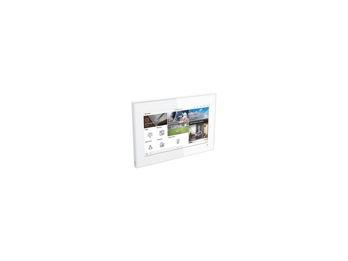 Video-Innenstation ABB IP touch 7, LAN/WiFi, DC/PoE, SM/FM weiss