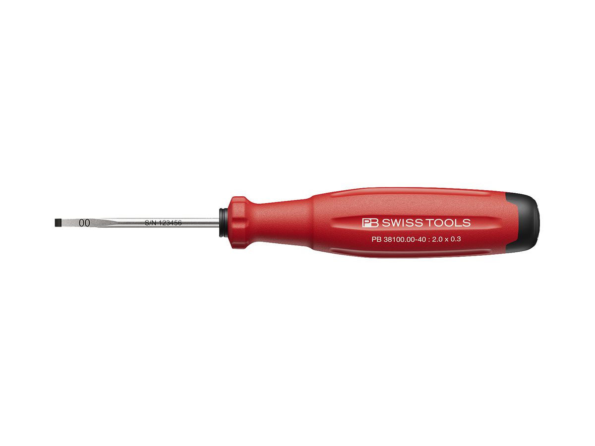 Schraubenzieher PB SwissGrip Evo 0.3×2×40mm