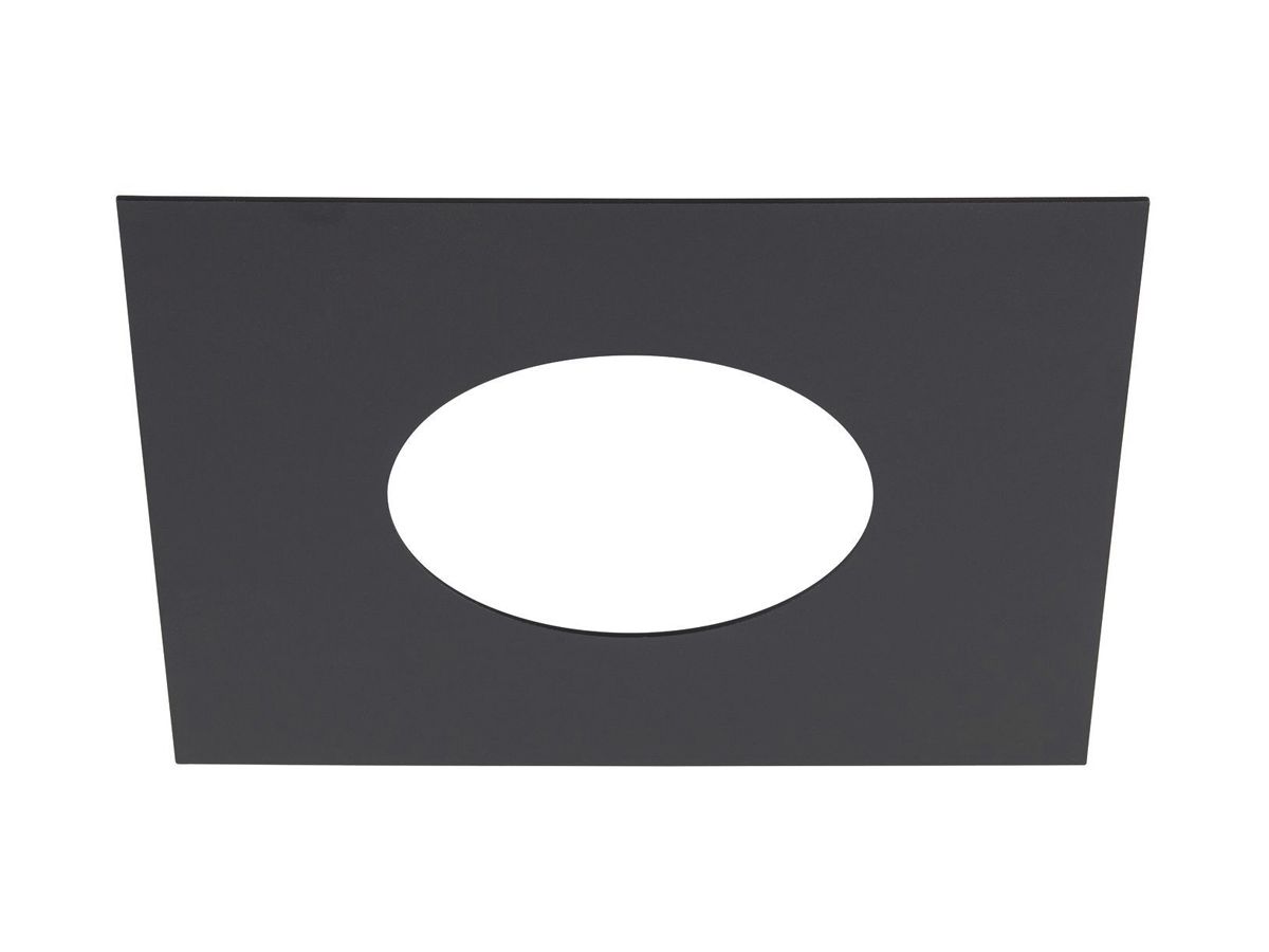 EB-Rahmen SLV NUMINOS M eckig 240×240mm/Ø120mm schwarz