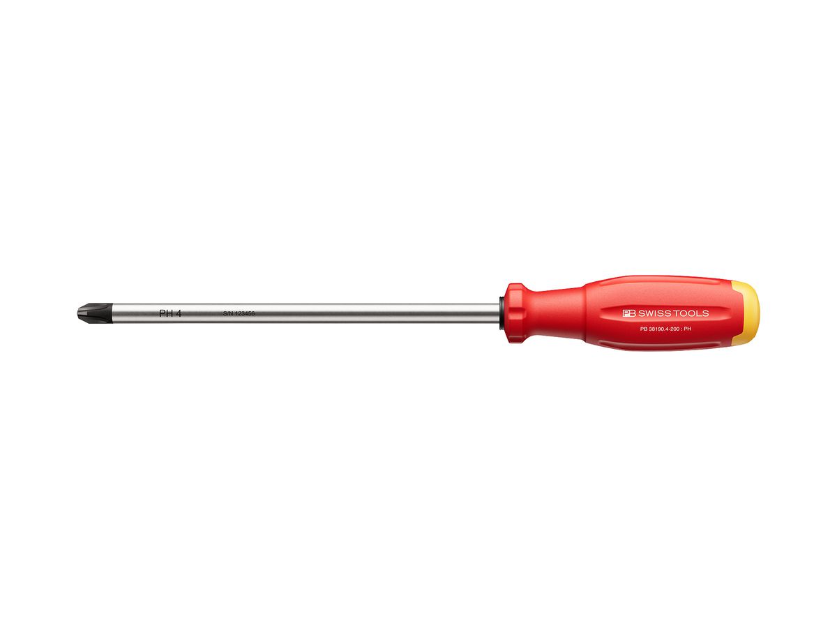 Schraubenzieher PH PB SwissGrip Evo Gr.4 200mm