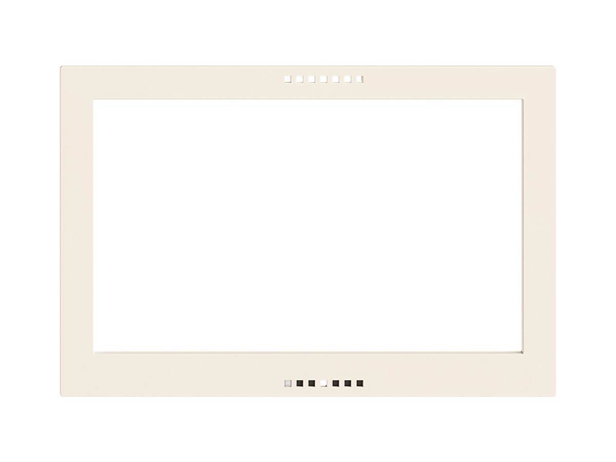 Frontplatte EDIZIOdue für KNX-Panel 7" crema