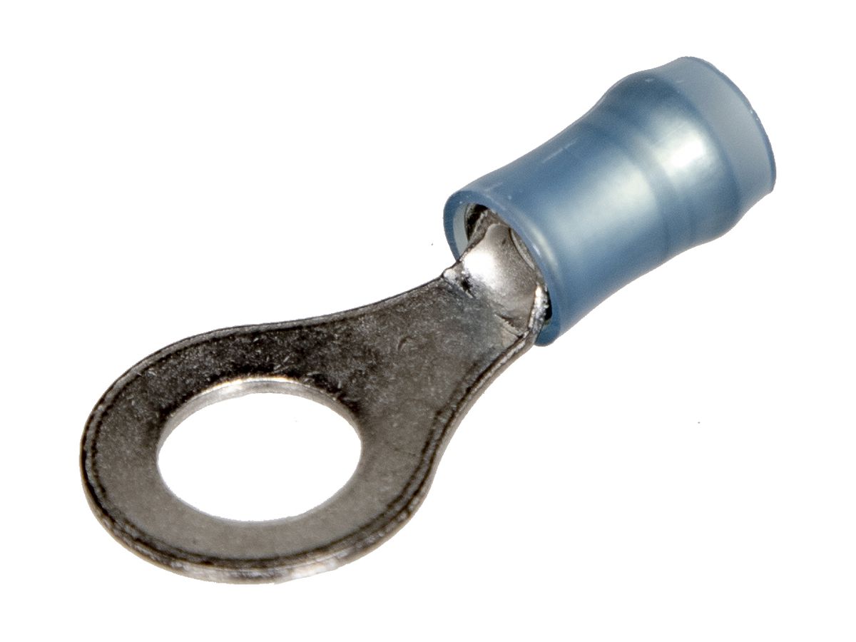 Quetschkabelschuh Tyco TE AMP PIDG Ringform M6 2.5mm² isoliert PA blau