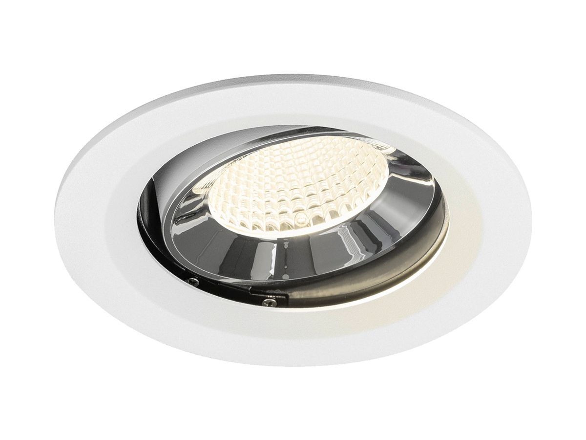 LED-Downlight SLV NUMINOS MOVE M 12W 1900lm 4000K MB DALI Ø120 ws/cr