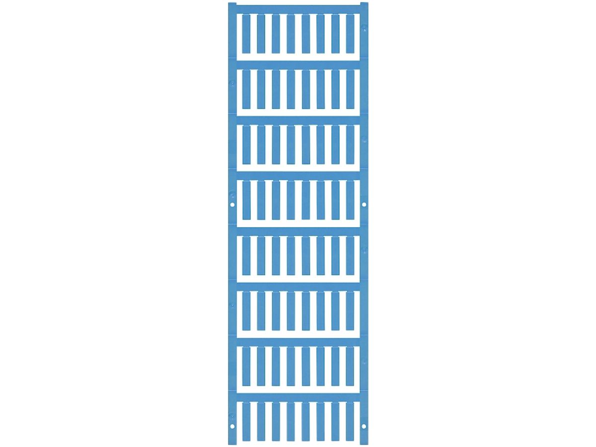 Leitermarkierer Weidmüller MultiCard SF für Ø3…3.7mm 21×4.6mm PA66 blau