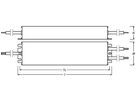 LED-Konverter OTi DALI 210/220…240V/24V 1…4 CH 210W 24VDC 330×69×37mm