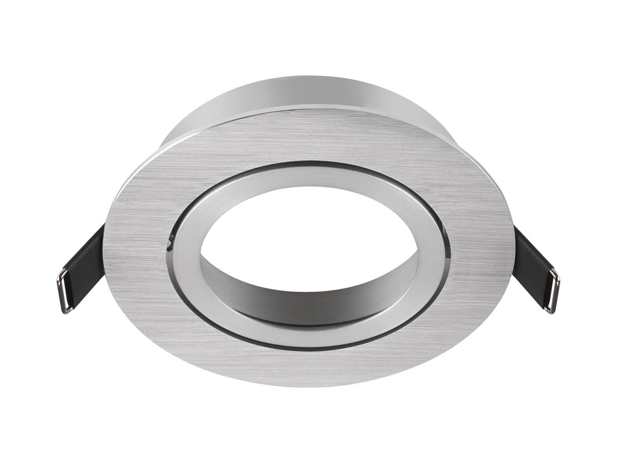 Einbaurahmen SLV NEW TRIA 95 Aluminium Ø110×26mm Silber