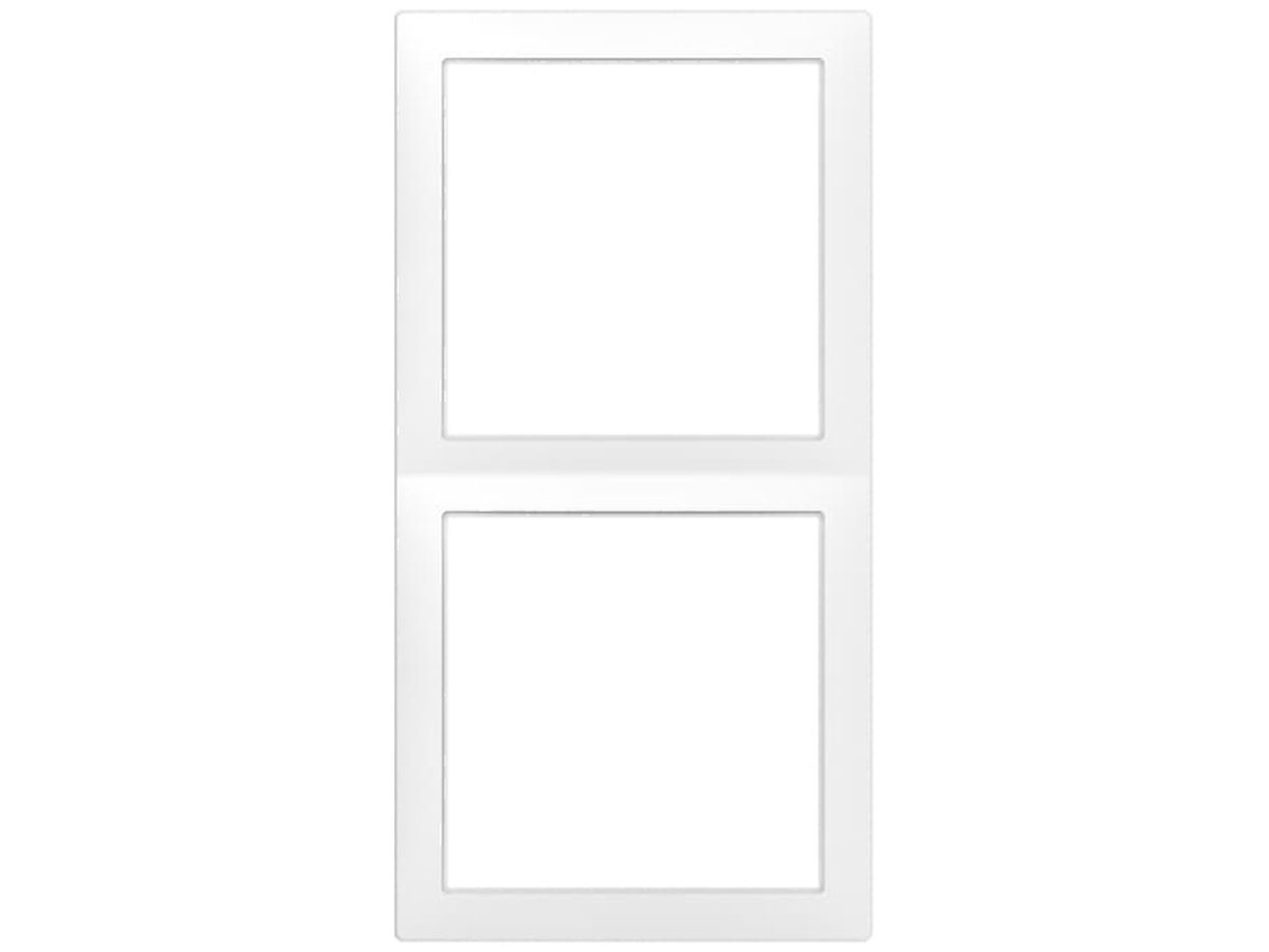 AP-Frontrahmen SIDUS 145×75mm weiss