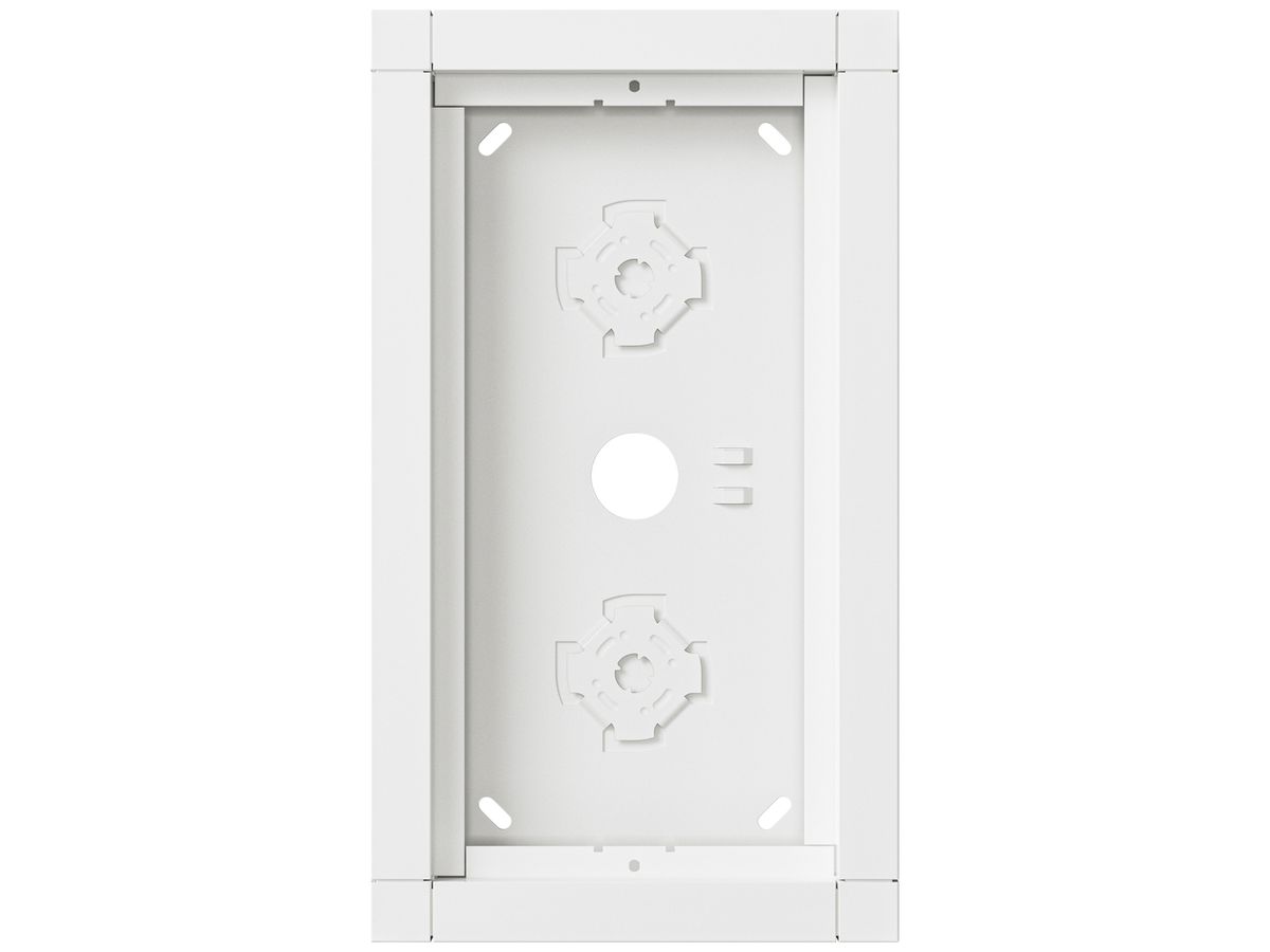 AP-Gehäuse Siedle 2× 132×232×36.5mm weiss