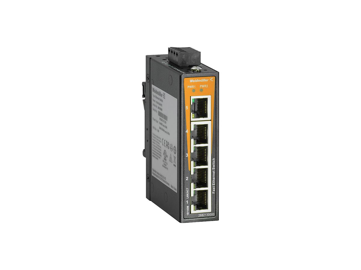 Switch WM IE-SW-EL05-5TX, 5×RJ45 FE unmanaged