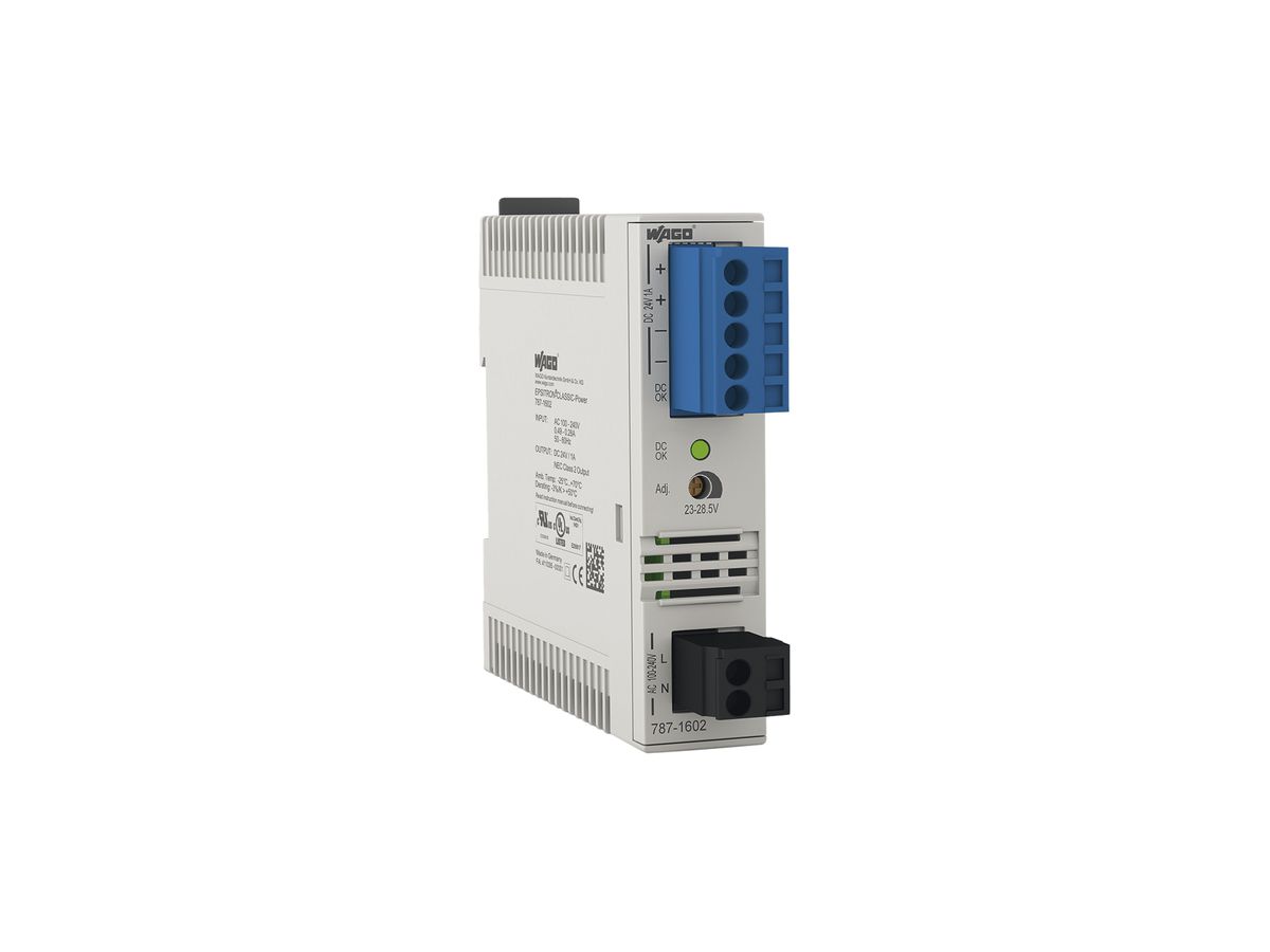 REG-Stromversorgung WAGO EPSITRON COMPACT einphasig, 6A 24VDC