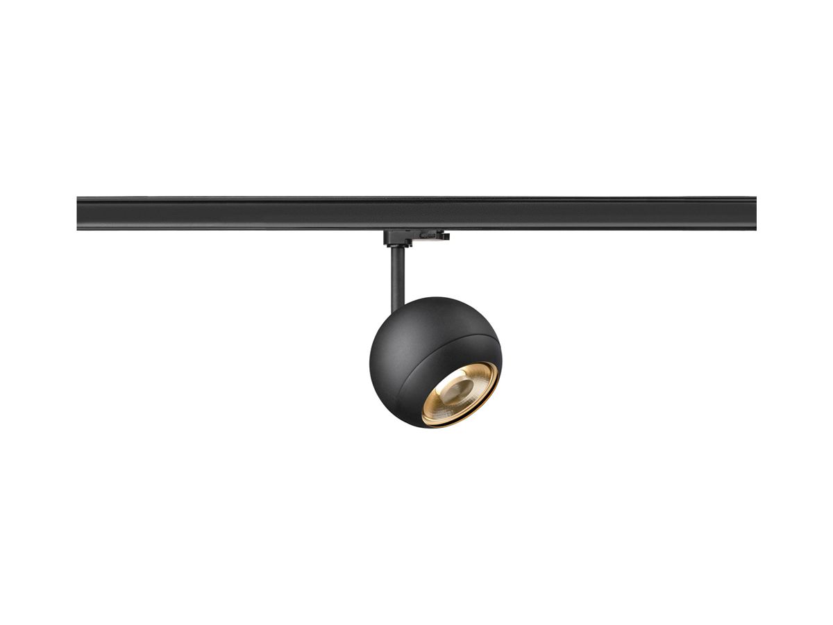 Spot SLV LIGHT EYE 150 GU10 1×13W DIM AD3PH Ø150mm schwarz