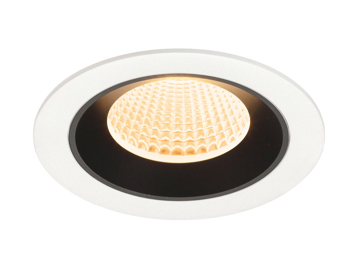 LED-Downlight SLV NUMINOS M 12W 1700lm 2700K MB DALI Ø90 ws/sz