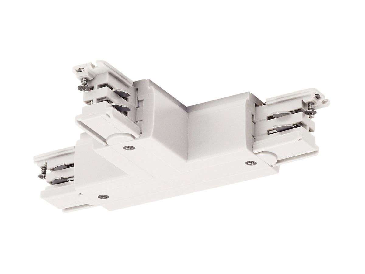 T-Verbinder SLV S-TRACK 3-polig ws 100×67×33mm PE rechts
