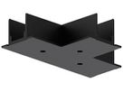 EB-Blindabdeckung Sylvania OneTrack T-Einspeiser Polycarbonat 148×100mm schwarz