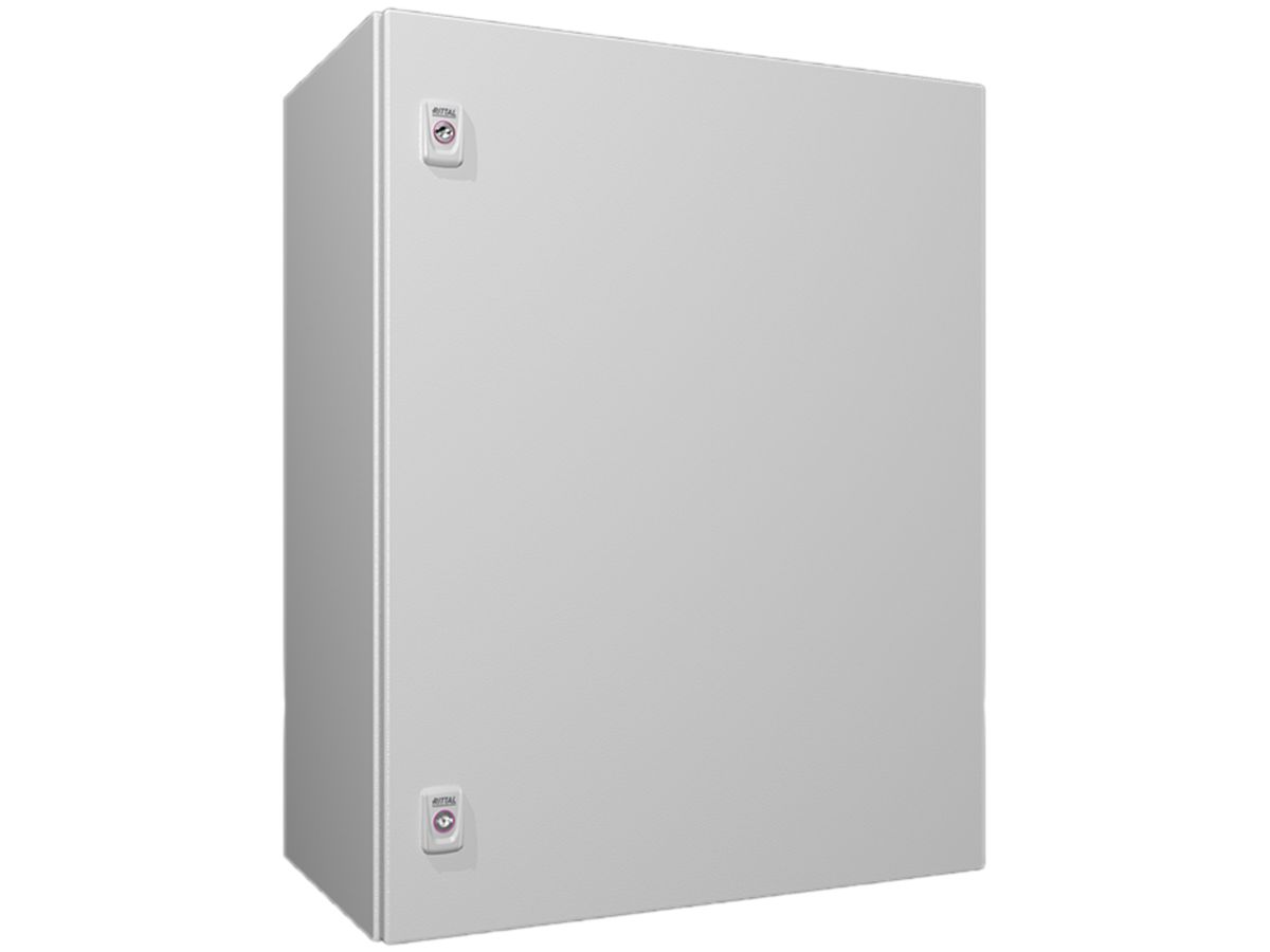 Wandgehäuse 19" Rittal AX IT, 15HE 1-türig, IP66, 600×760×350mm, St-Bl