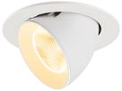 EB-LED-Spot SLV NUMINOS GIMBLE L 17W 2500lm 3000K NB DALI DIM Ø160×115mm ws
