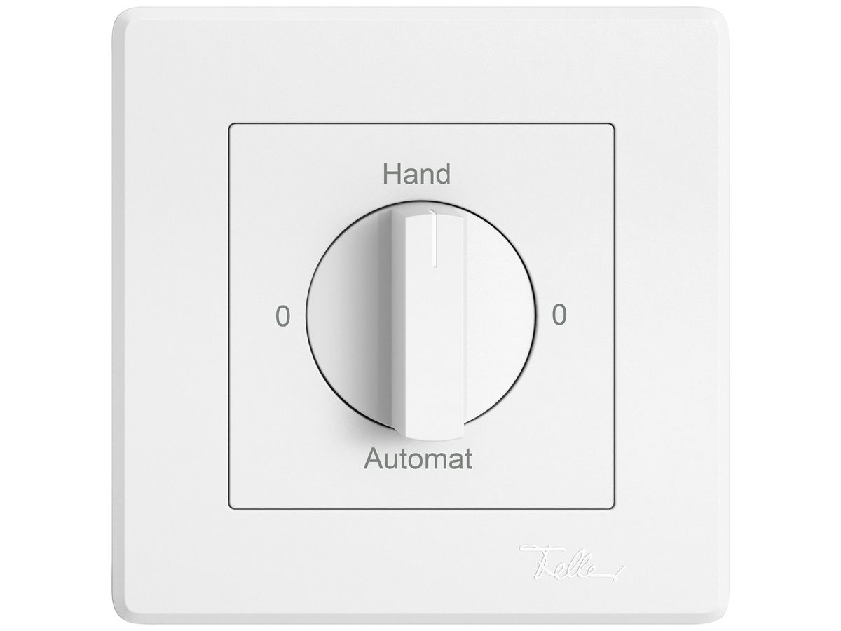 UP-Montageset EDIZIO.liv SNAPFIX® f.Drehschalter m.Griff 0-Hand-0-Automat ws