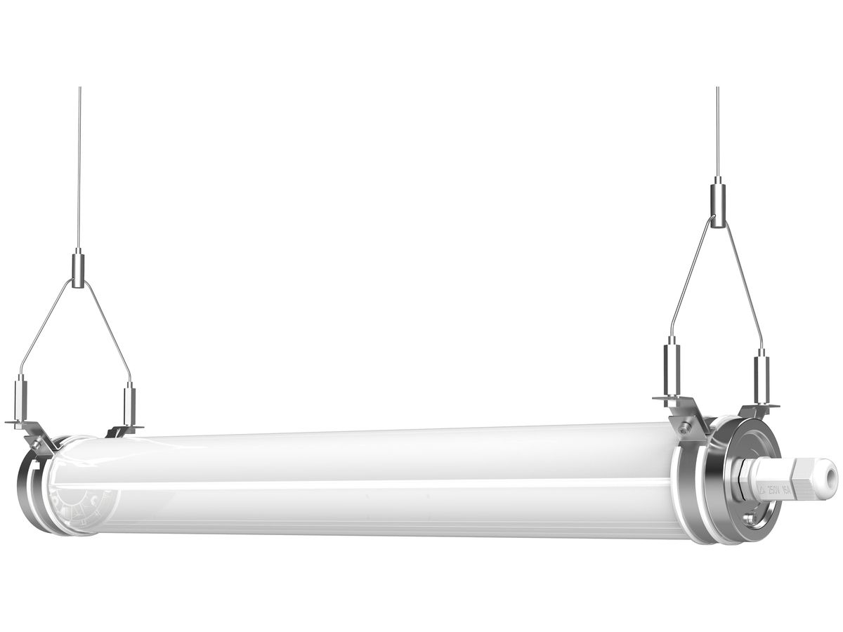 LED-Rohrleuchte Industrie 40W, 5000K, 5600lm, 120°, IP69K