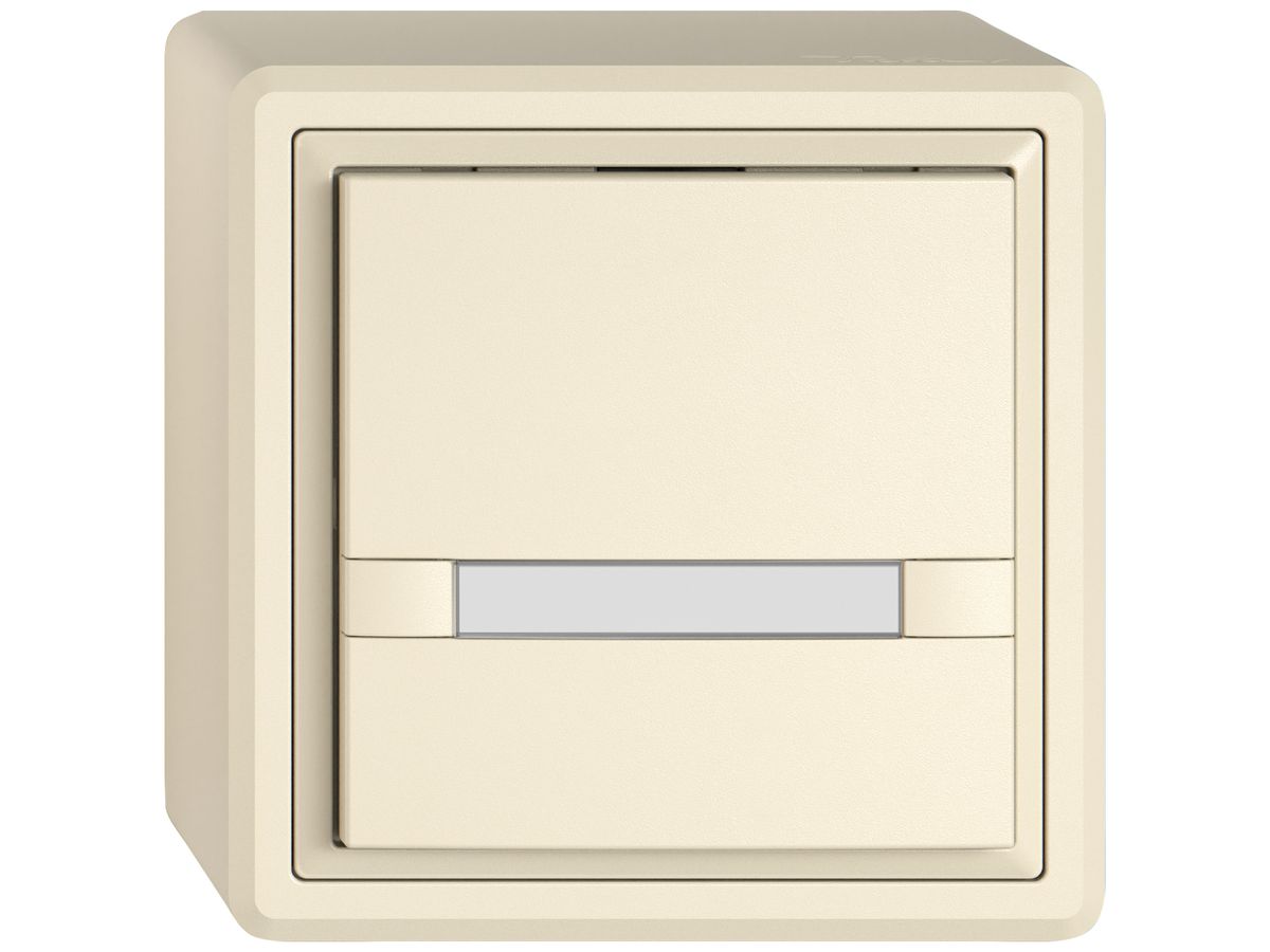 AP-KNX-Taster RGB EDIZIO.liv SNAPFIX® Temperaturfüh.o.LED Pap.1×T 2-Tbed.cr