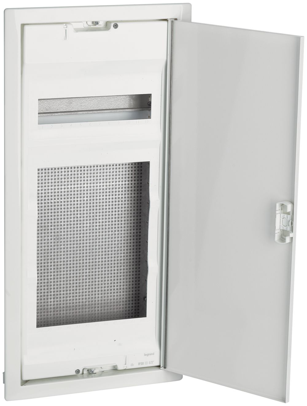 UP Multimedia Verteiler Legrand 2 reihig 26TE, mit Tür, weiss Elektrogrosshandel