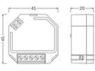 Steuergerät LEDVANCE IP20 AC 400W DALI 45×20×20mm