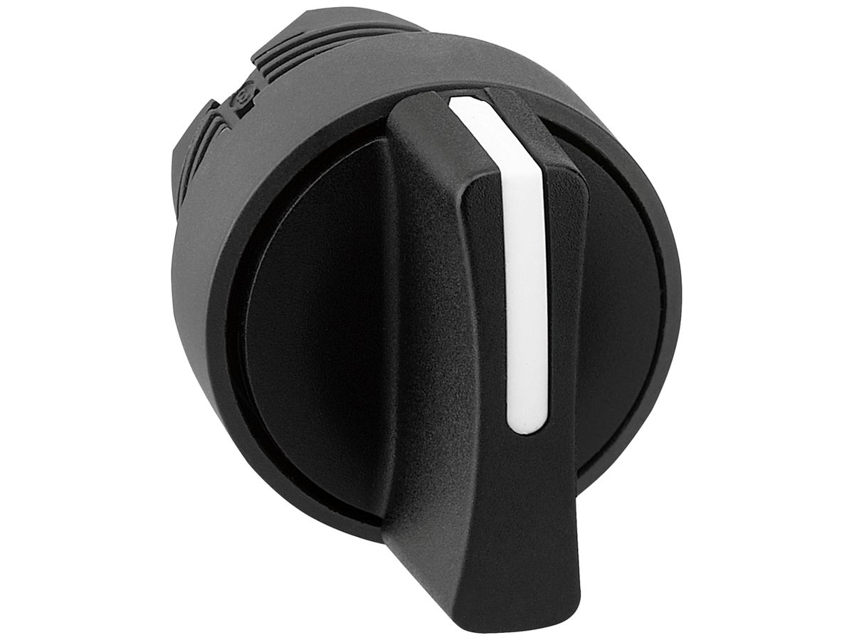 Wahlschaltervorsatz Harmony XB5 kurzer Drehgriff rund Ø22.5mm tastend