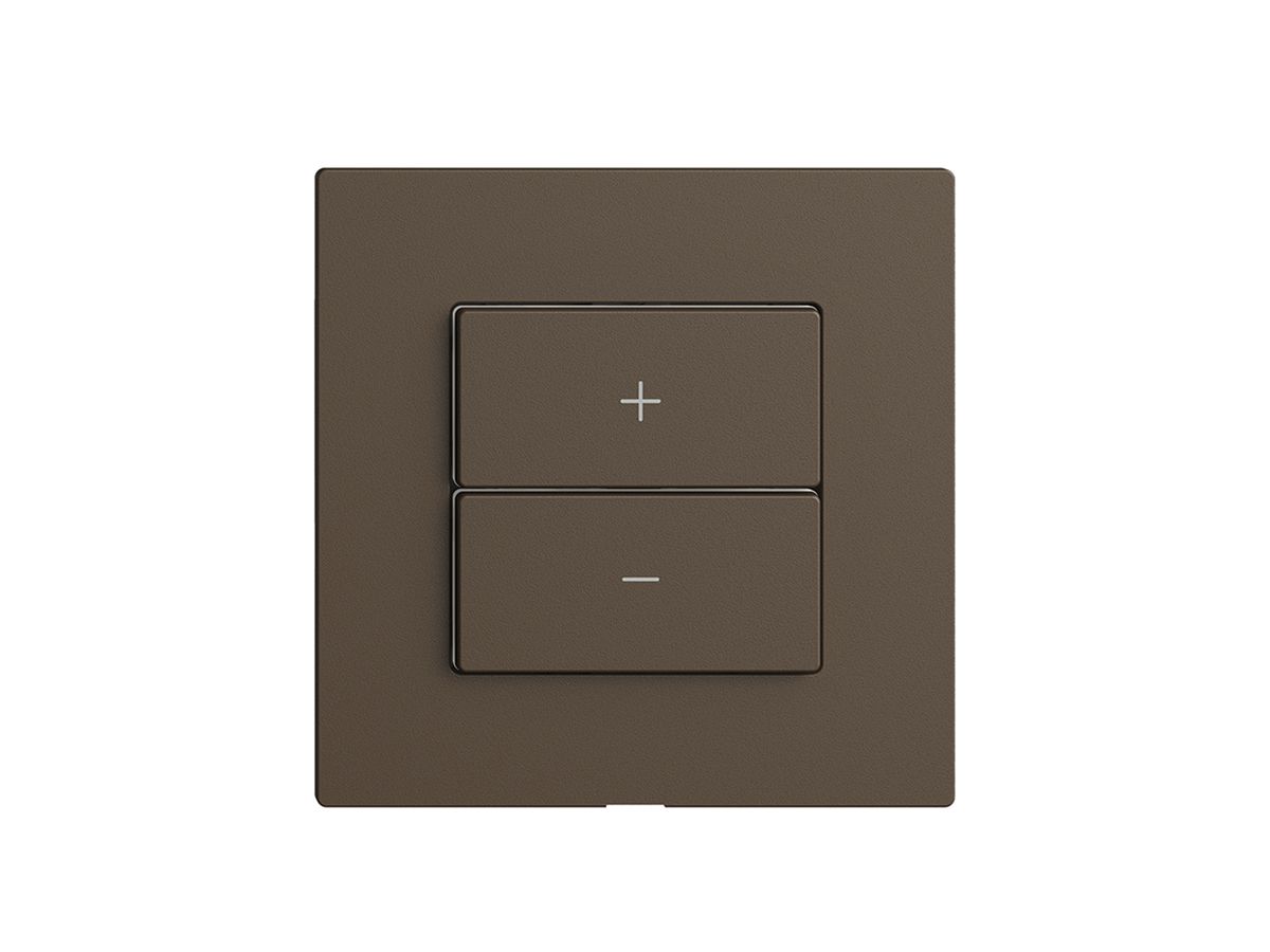 Bedienaufsatz zu Dimmer 1K/2T Edue Wiser coffee