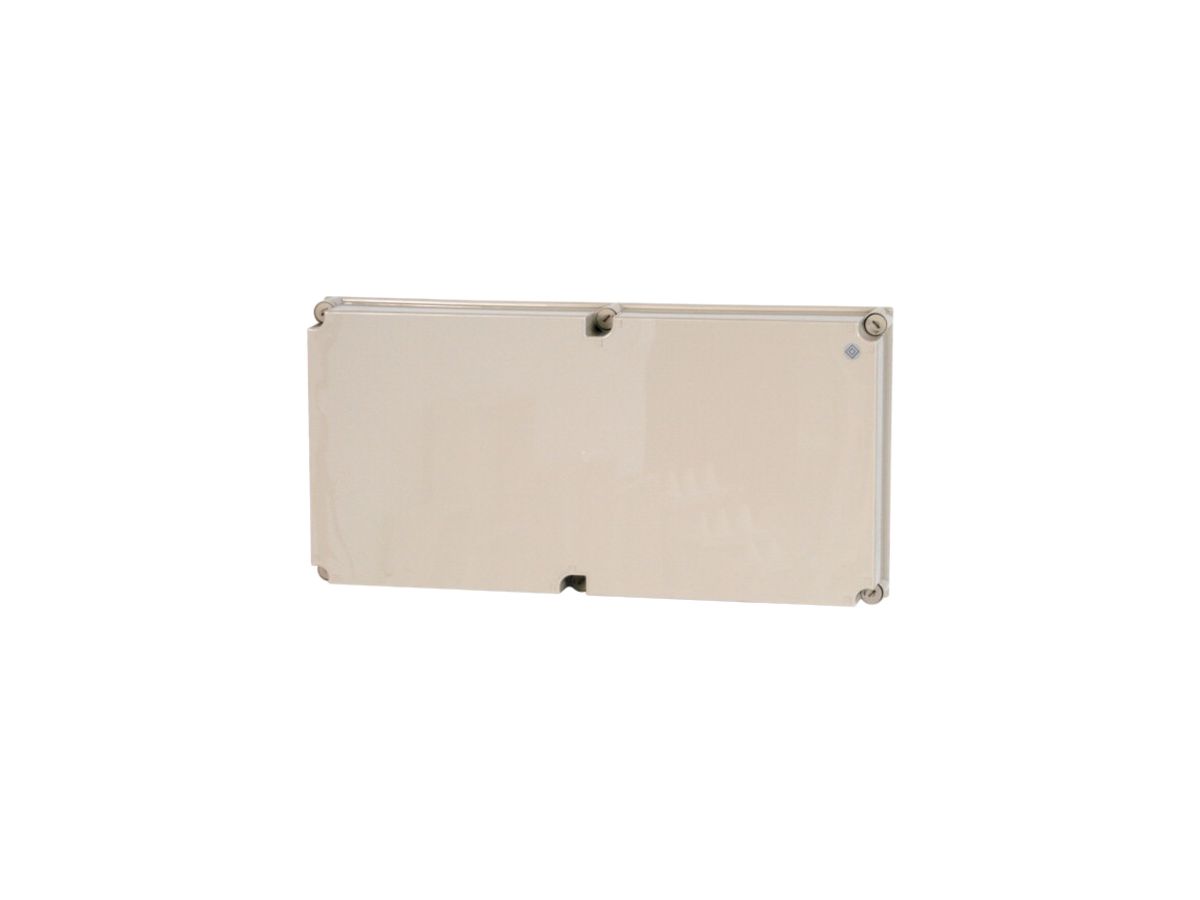 Deckel Eaton D200-CI48 750×375×100mm RAL7035 grau
