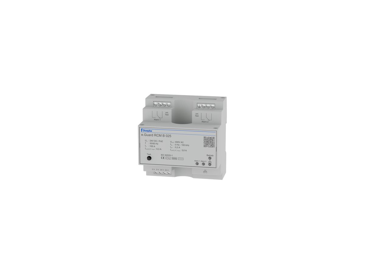REG-Stromwandler DOEPKE e.Guard RCM B 025 100A 400V 4kV Ø25mm 1CO