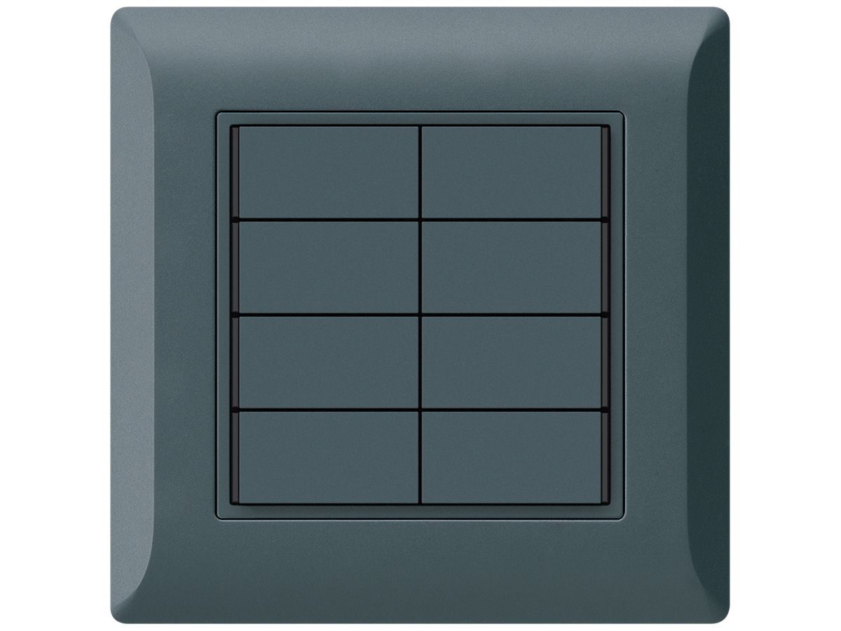 UP-Taster KNX KLI 8×Tasten 8×Betätigungspunkte LED anthrazit
