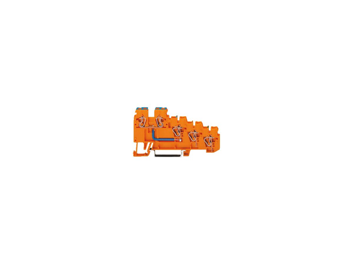 Initiatorenklemme WAGO 2.5mm² 4L orange