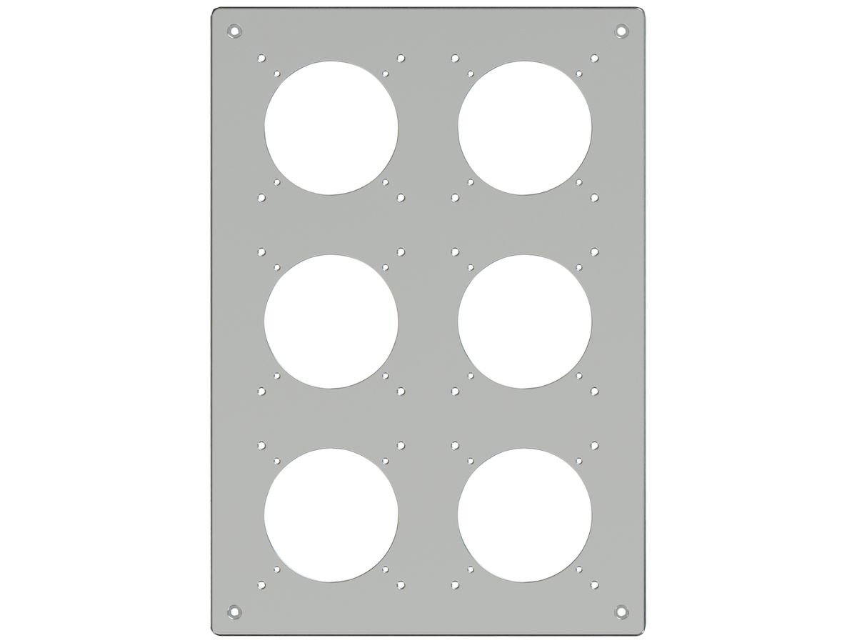 UP-Kopfzeile ELEMENT SNAPFIX® 3×2 225×325mm aluminium