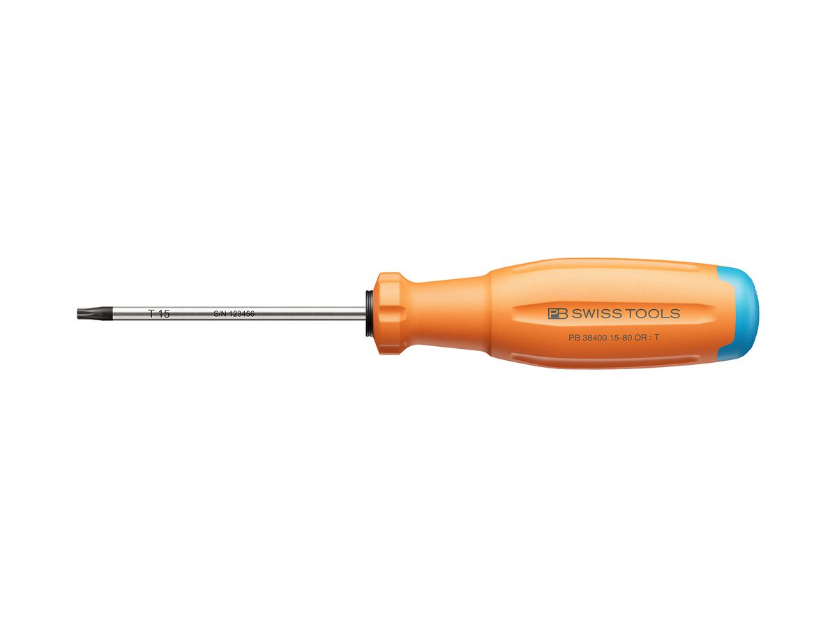 Schraubenzieher TX PB SwissGrip Evo TX15 80mm