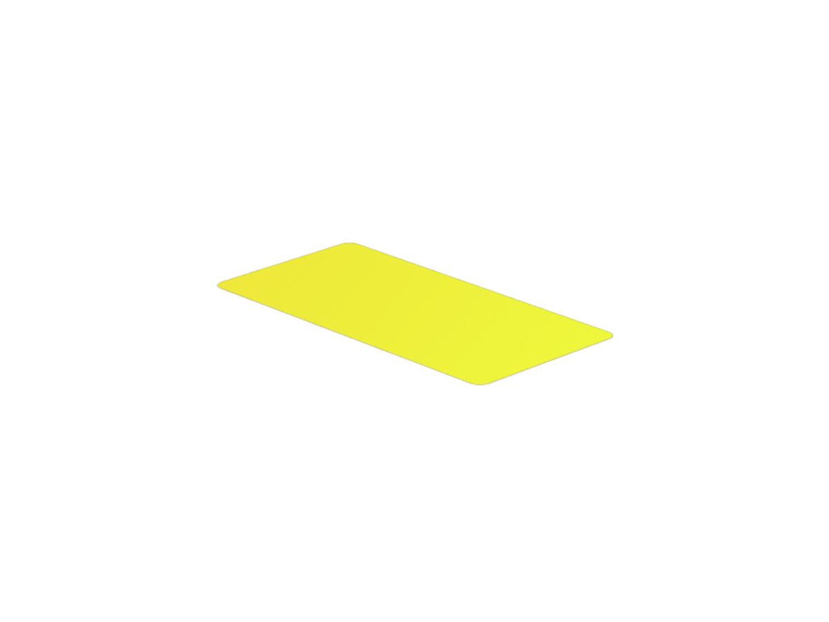 Gerätemarkierer Weidmüller MultiMark CC selbstklebend 60×30mm Polyester gelb