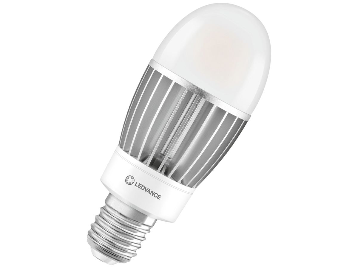 LED-Lampe LEDVANCE HQL LED P E40 41W 5400lm 2700K Ø80×202mm mattiert