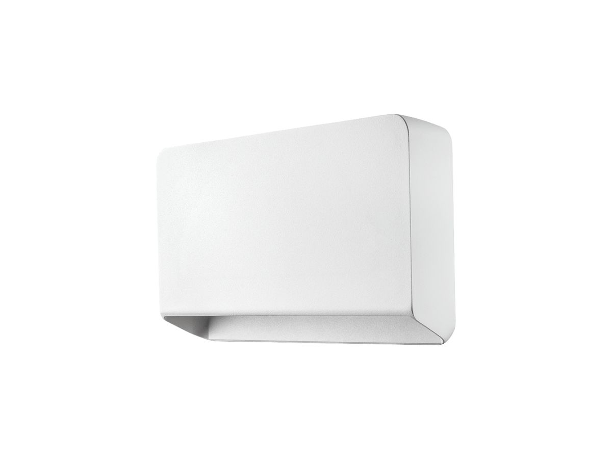 LED-Wandleuchte SG Arlon 10W 110lm 827 IP65 DIM 270×150×47mm weiss