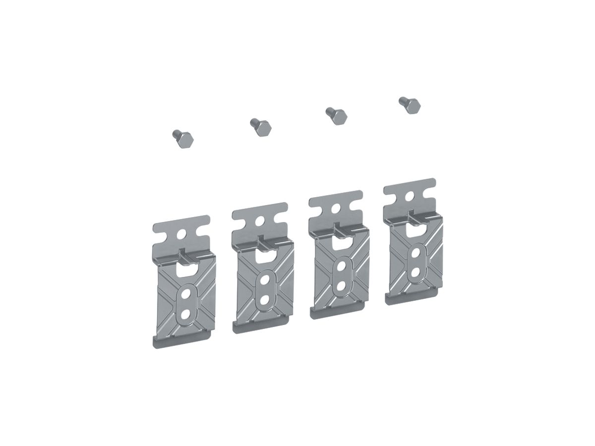 Wandlasche Hager Univers 100×100×50mm Stahl
