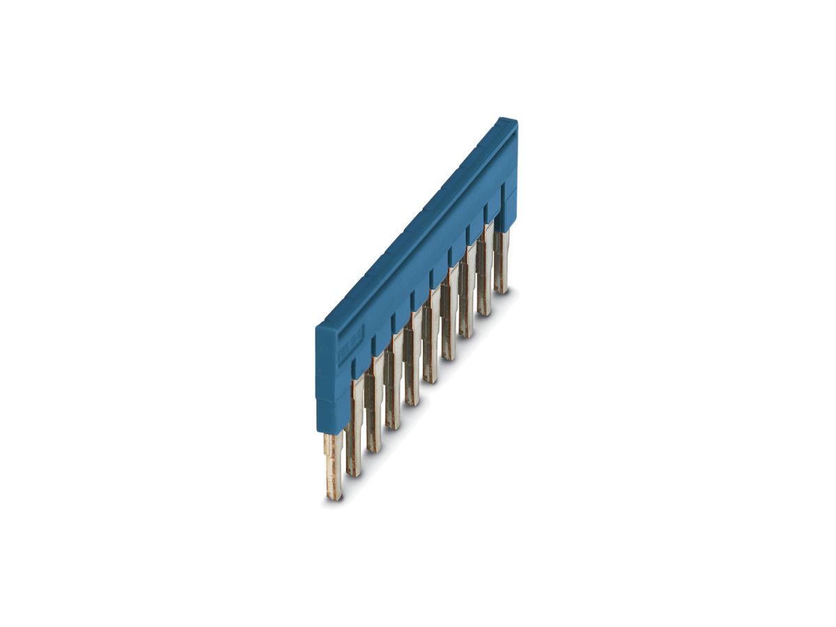 Steckbrücke 6mm 10L blau CLIPLINE