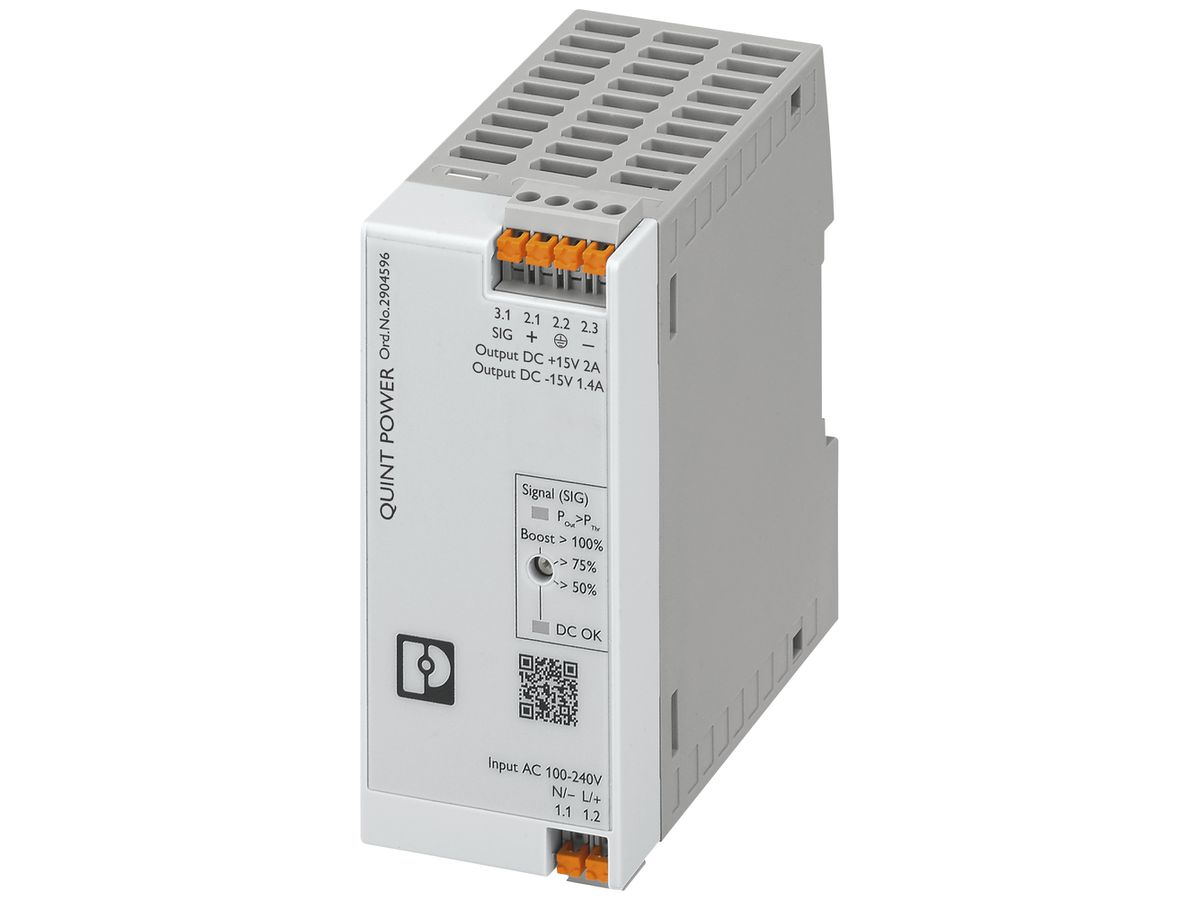 Schaltnetzteil PX QUINT4-PS/1AC/2X15DC/2/PT 1L OUT 15VDC/2A