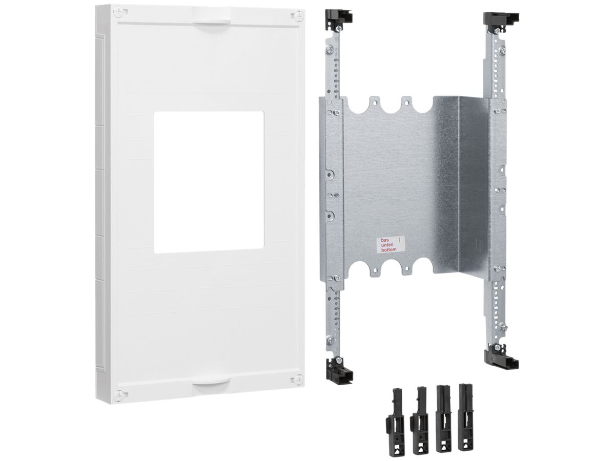 Baustein Hager univers N 450×250mm für LS H3+MCCB P4 3-polig mit Motorantrieb
