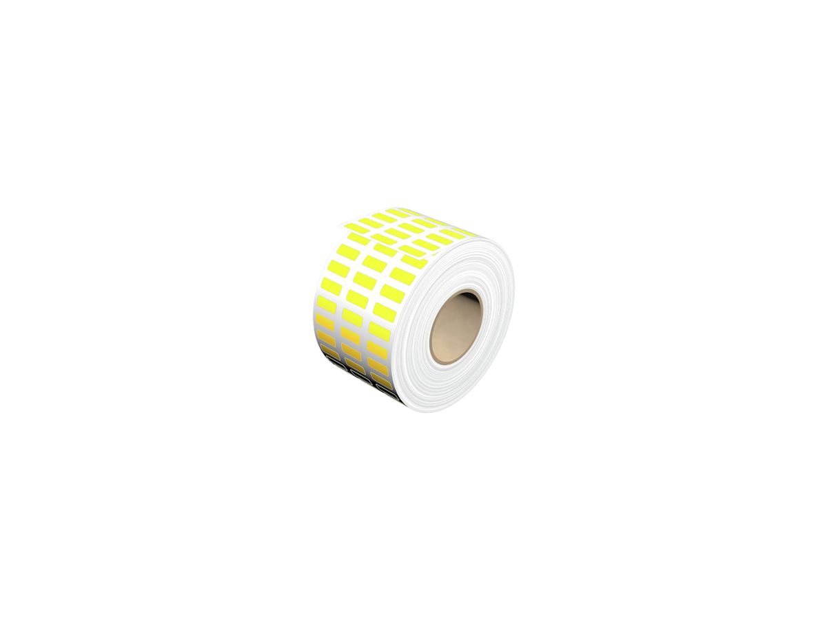 Etikette Weidmüller THM MT30X selbstklebend 15×6mm Polyester gelb