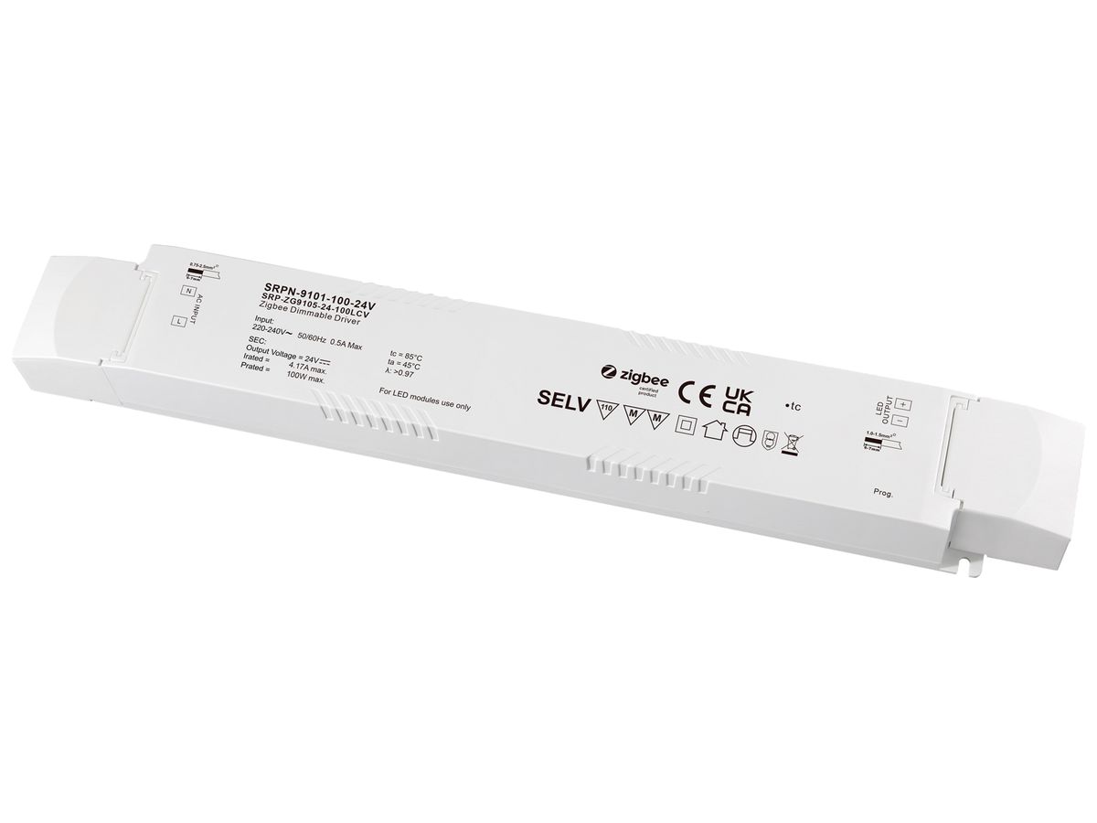 LED-Betriebsgerät SUNRICHER SRPN-9101 0…100W 24V 0…4170mA DIM Zigbee