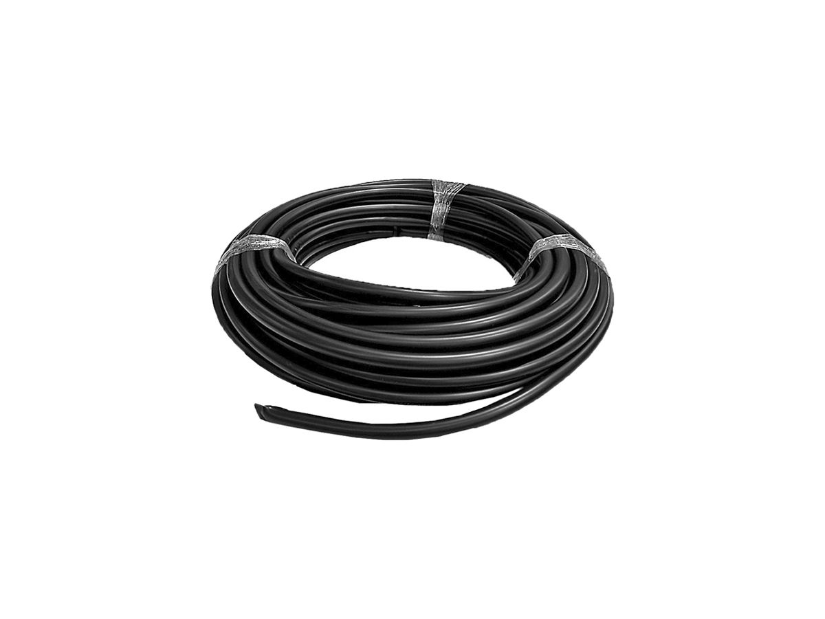 Isolierschlauch Plica PVC FLEX, Ø16mm 25m 60°C, schwarz