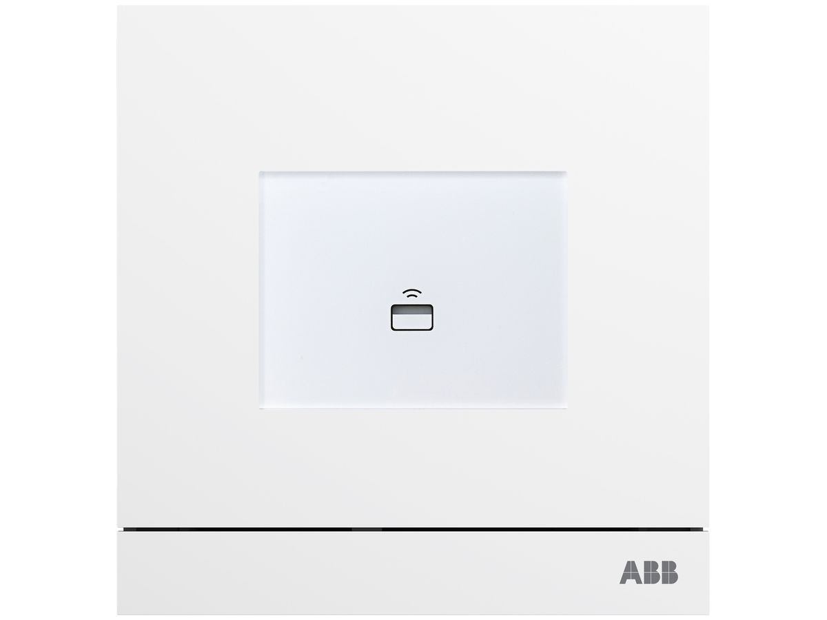 Aussenstation ABB-Welcome mit Transponder-Modul, weiss