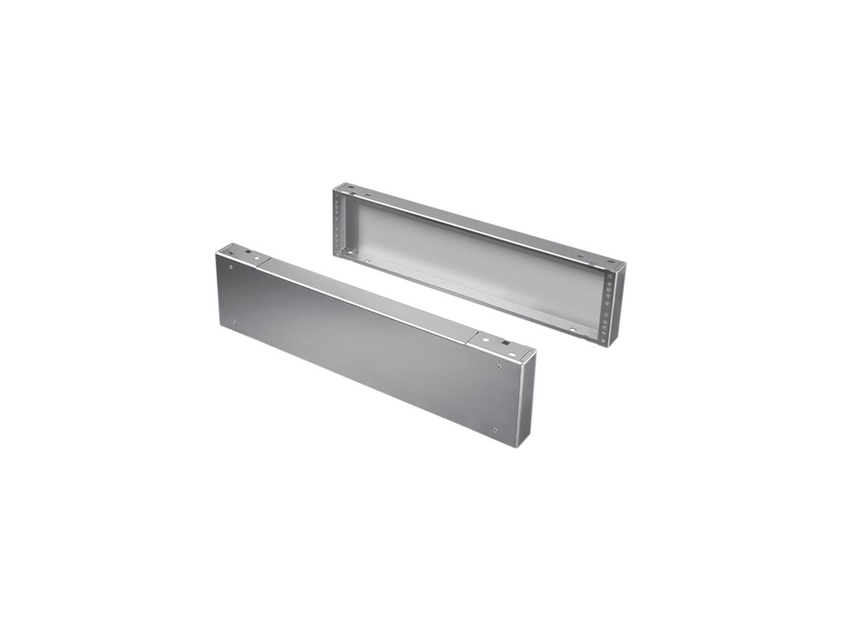 Sockelblende Rittal TS 8702.000 1000×200mm Vorder/Rück Edelstahl