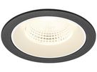 EB-LED-Deckenleuchte SLV NUMINOS L 17W 2700lm 4000K WB DALI DIM Ø130×85mm sz/ws