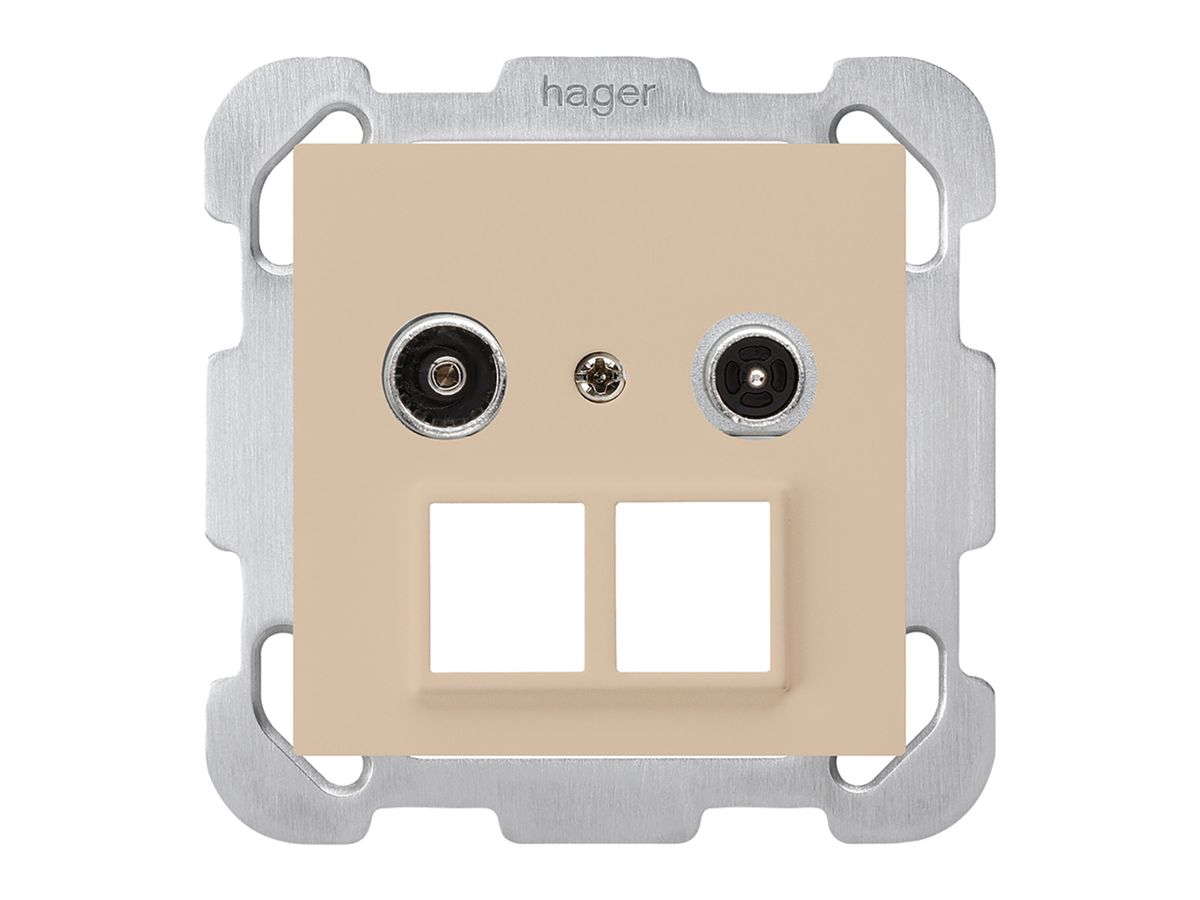 UP-Multimediadose kallysto R/TV Bauart B 19dB 2GHz beige