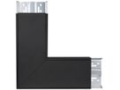L-Verbinder LEDVANCE LINEAR INDIVILED Stahl 350×350×43mm schwarz
