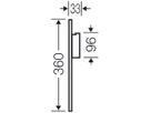 Belüftungsflansch Hensel FP BF 36 für Gehäusewand 3 ENYSTAR 360mm
